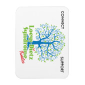 Loeys-Dietz Take Heart Car Magnet (Vertikal)