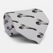 Löffel der Gabel-n Krawatte (Gerollt)