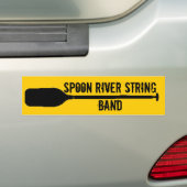 Löffel-Fluss-Streichorchester Autoaufkleber (Auf Auto)