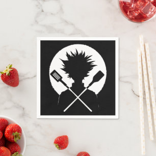 Löffel Lustiges Kochen Wilder Koch Serviette