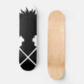 Löffel Lustiges Kochen Wilder Koch Skateboard (Vorderseite)