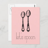 Löffel Postkarte (Vorne/Hinten)