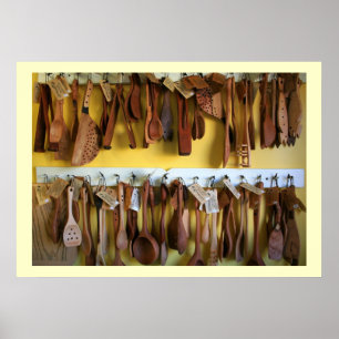 Löffel-Vielzahl Poster