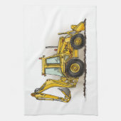 Löffelbagger-Betreiber Handtuch (Vertikal)