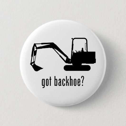 Löffelbagger Button (Vorderseite)