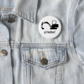 Löffelbagger Button (Beispiel)