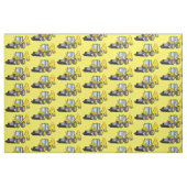 Löffelbagger Stoff (Fat Quarter (45,7 x 55,9 cm))