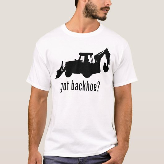 Löffelbagger T-Shirt (Vorderseite)
