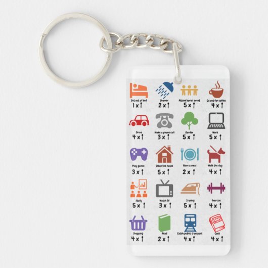 Löffelgegenschlüsselring Schlüsselanhänger (Vorderseite)