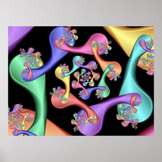 Löffelspirale Poster (Vorne)