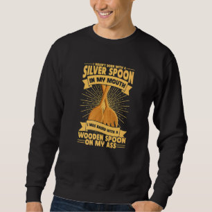 Löffelstiel aus Holz Erziehung 1 Sweatshirt