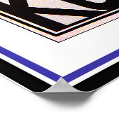 Loffler: Kunstschau Wien - Österreichische Sezessi Poster (Ecke)