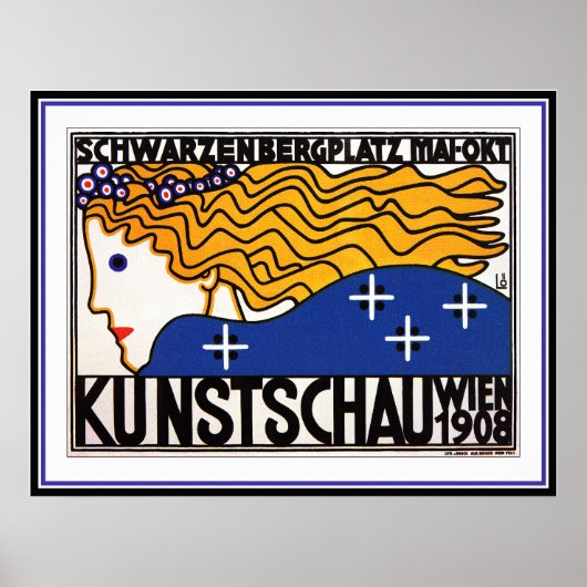 Loffler: Kunstschau Wien - Österreichische Sezessi Poster (Vorne)