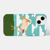 Löffler, Rosafarben iPhone Hülle (Rückseite (Horizontal))