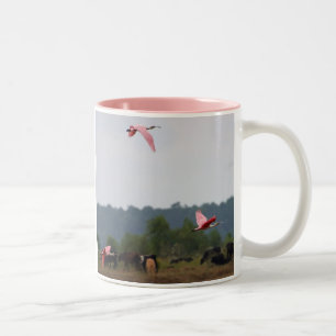 Löffler Zweifarbige Keramik-Tasse Tasse