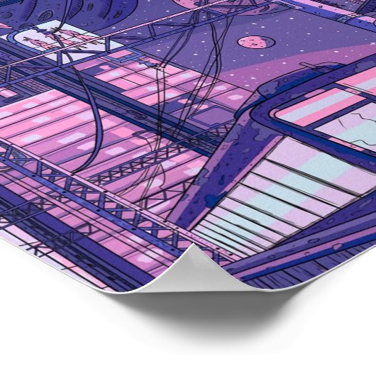 Lofi Art Poster (Ecke)