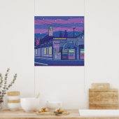 Lofi Art Poster (Küche)