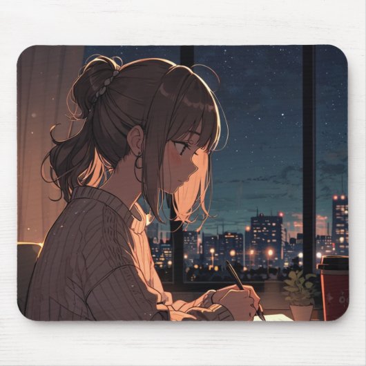 Lofi Girl Mousepad (Vorne)