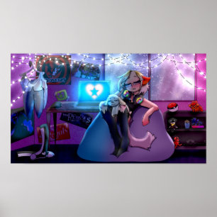 Lofi Gloryheart Poster