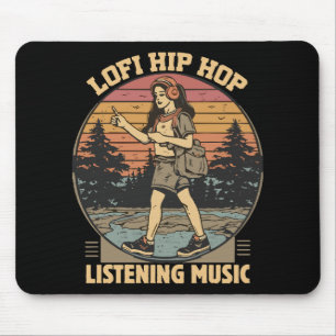 Lofi Hip-Hop Chillhop-Musik Mousepad