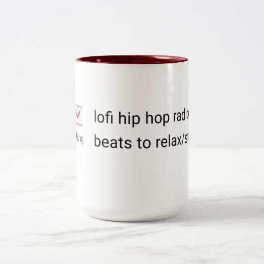Lofi Hip Hop Radio Tasse (Mittel)