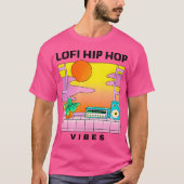 Lofi Hip Hop Vibes - Shirt zum Studieren oder Ents (Vorderseite)
