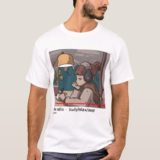 Lofi Hiphop Chill Radio T-Shirt (Vorderseite)