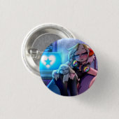 Lofi Room Gloryheart Button (Vorne & Hinten)