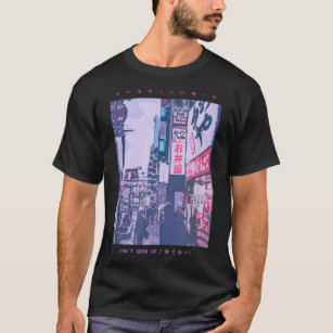 lofi tokyo, japan aesthetic, 8bit japan, vaporwave T-Shirt
