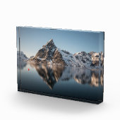 Lofoten Berglandschaft Foto (Rechts)