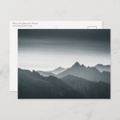 Lofoten Bergwelt Postkarte (Vorne/Hinten)