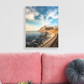 Lofoten Country Road Landschaftsbild Foto Leinwanddruck (Insitu (Wohnzimmer))