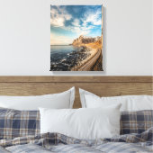 Lofoten Country Road Landschaftsbild Foto Leinwanddruck (Insitu (Schlafzimmer))