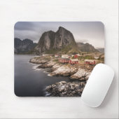 Lofoten Fischerdorf Hamnoya Mousepad (Mit Mouse)