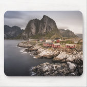 Lofoten Fischerdorf Hamnoya Mousepad (Vorne)
