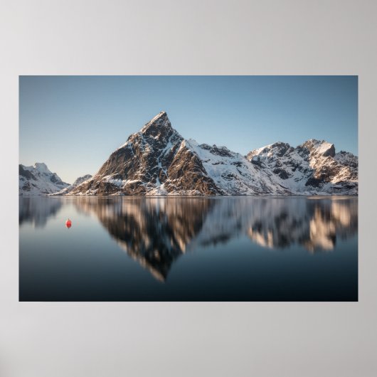 Lofoten-Gebirge Poster (Vorne)