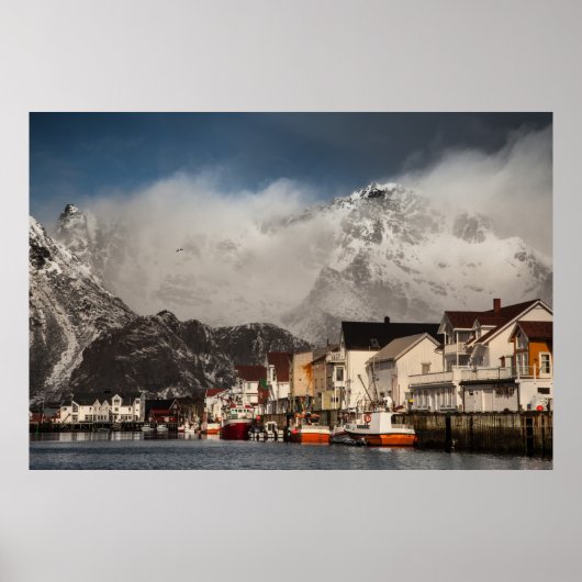 Lofoten Henningsvær Poster (Vorne)