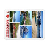 Lofoten - I Liebe - Norwegen - Magnet (Horizontal)