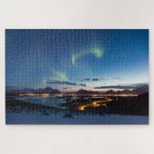Lofoten Inseln Nordlichter Puzzle (Horizontal)