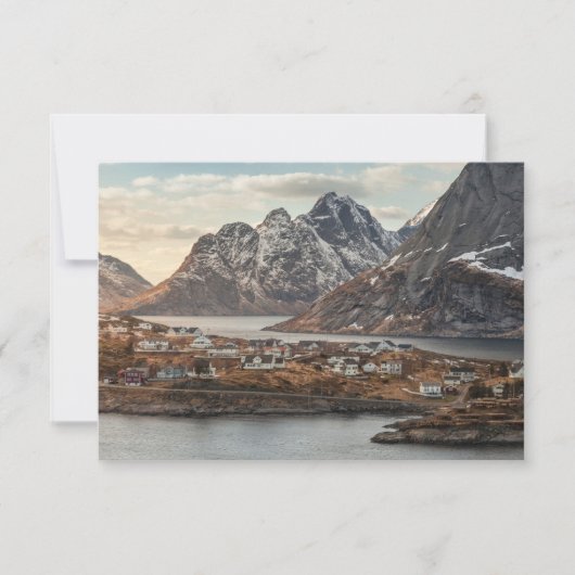 Lofoten Inseln Norwegen (Vorderseite)