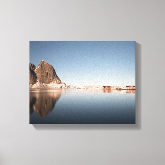 Lofoten Inseln Norwegen Canvas Print Leinwanddruck (Vorderseite)