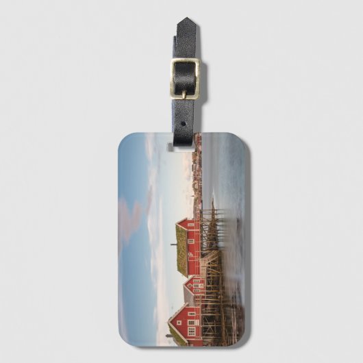 Lofoten Inseln Norwegen Gepäckanhänger (Vorderseite Vertikal)