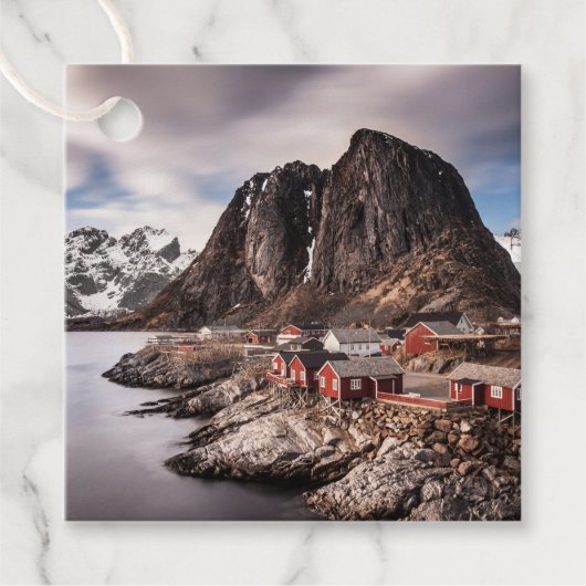 Lofoten Inseln Norwegen Geschenkanhänger (Vorderseite)