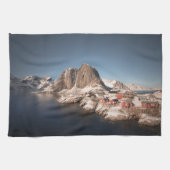 Lofoten Inseln Norwegen Geschirrtuch (Horizontal)