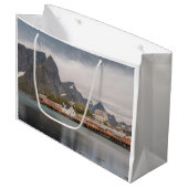 Lofoten Inseln Norwegen Große Geschenktüte (Vorderseite Schrägansicht)