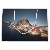 Lofoten Inseln Norwegen Große Geschenktüte (Vorderseite)