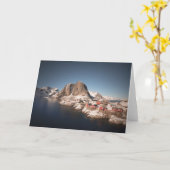 Lofoten Inseln Norwegen Karte (Gelbe Blume)