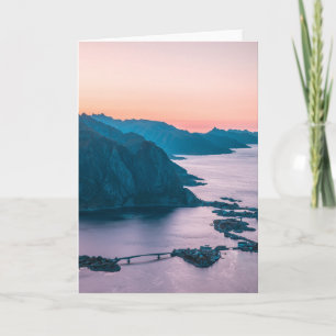 Lofoten Inseln Norwegen Karte
