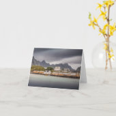 Lofoten Inseln Norwegen Karte (Gelbe Blume)