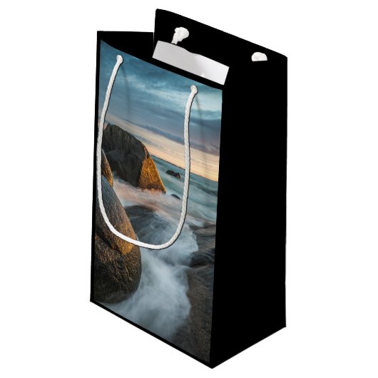 Lofoten Inseln Norwegen Kleine Geschenktüte (Rückseite Schrägansicht)